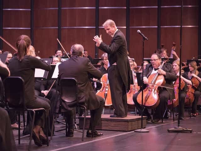 The Gainesville Orchestra will perform at EMMA Concert Association’s final concert for the season.